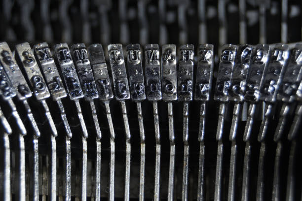 istock Typo letters with tint in a qwerty typewriter 1401921679