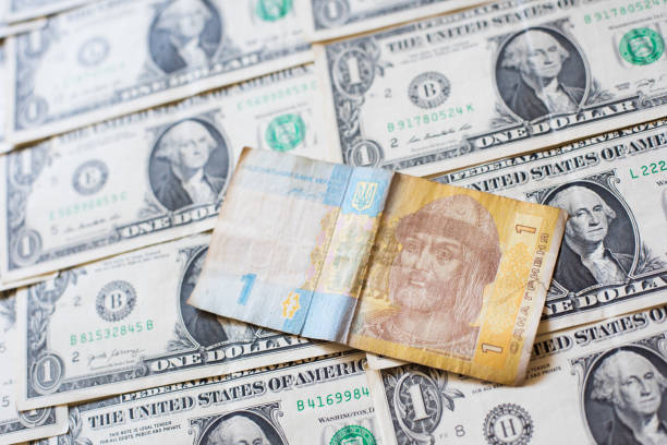 istock Ukrainian money in dollars 1401923286