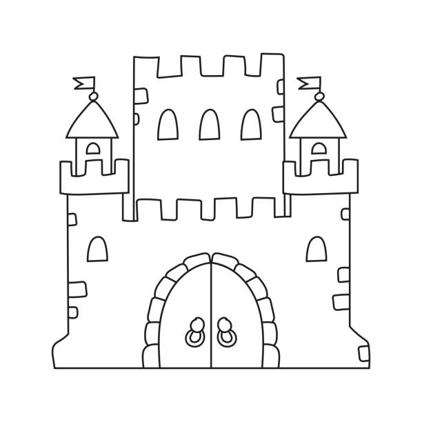 Castillos Para Dibujar Vectores Libres de Derechos - iStock Castillos Para Dibujar Vectores Libres de Derechos - iStock