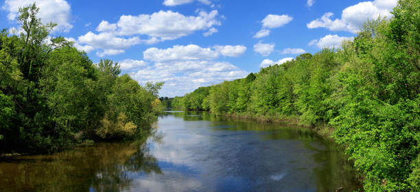 istock Huron River panorama, Hudson Mills Metropark, Michigan 1401930820
