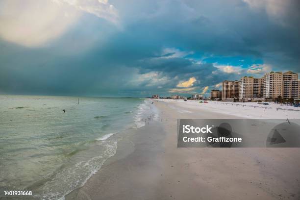 Clearwater Beach Stock Photo - Download Image Now - Clearwater - Florida, Apartment, Architecture