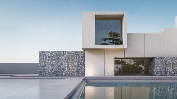 istock 3D Architectural House Rendering Photo 1401941715