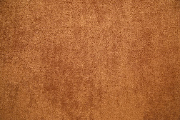 tissu en peluche marron gros plan - close to brown wool canvas photos et images de collection
