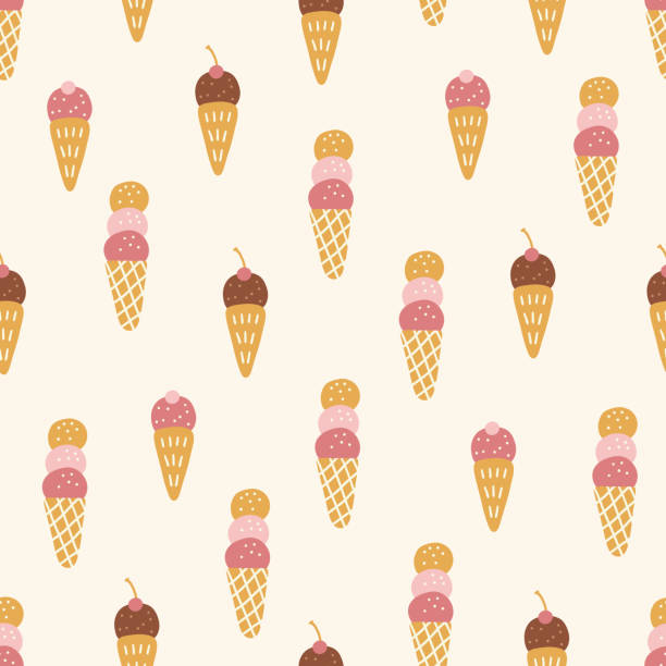 240+ Strawberry Ice Cream Background Illustrations, Royalty-Free Vector ...