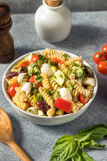 istock Homemade Summer Fusilli Pasta Salad 1401959633