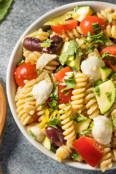istock Homemade Summer Fusilli Pasta Salad 1401959646
