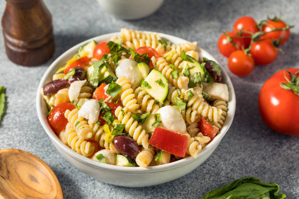 istock Homemade Summer Fusilli Pasta Salad 1401959654