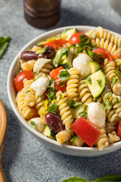 istock Homemade Summer Fusilli Pasta Salad 1401959667