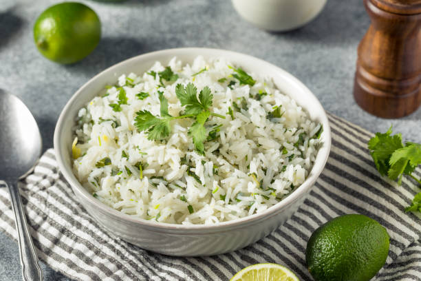 istock Homemade Mexican Cilantro Lime Rice 1401960082