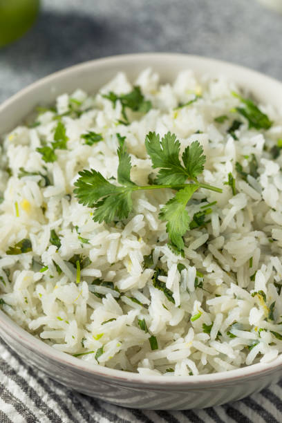 istock Homemade Mexican Cilantro Lime Rice 1401960083