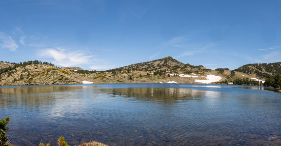 Landscapes of the Pyrenean lakes of Capcir