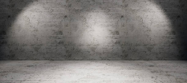 istock interior with wall, room with a wall, room interior, empty room with spotlights, empty white room 1401961312