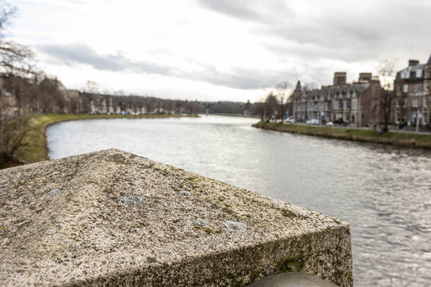 A quaint scene in Inverness, Scotland