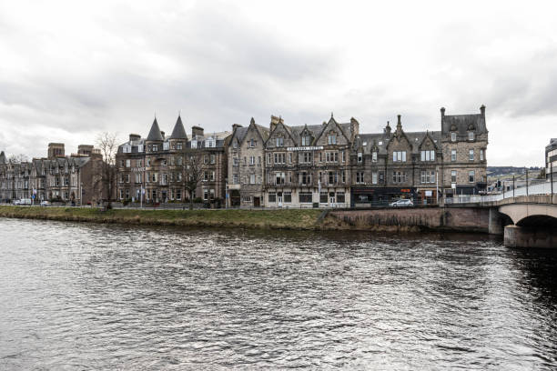 A quaint scene in Inverness, Scotland