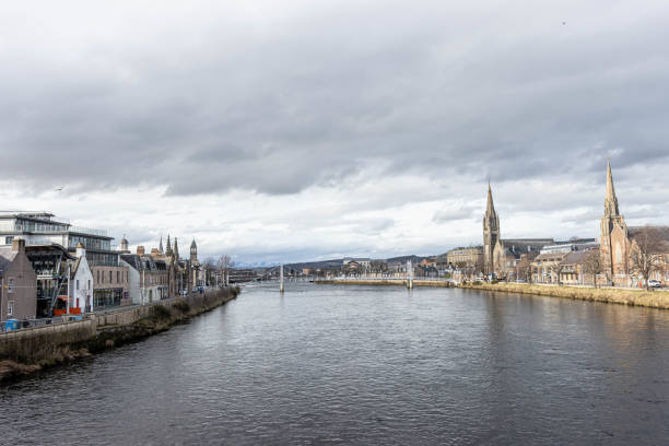 A quaint scene in Inverness, Scotland