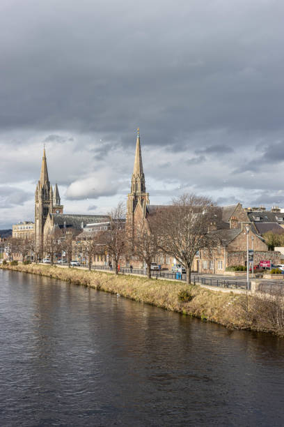 A quaint scene in Inverness, Scotland