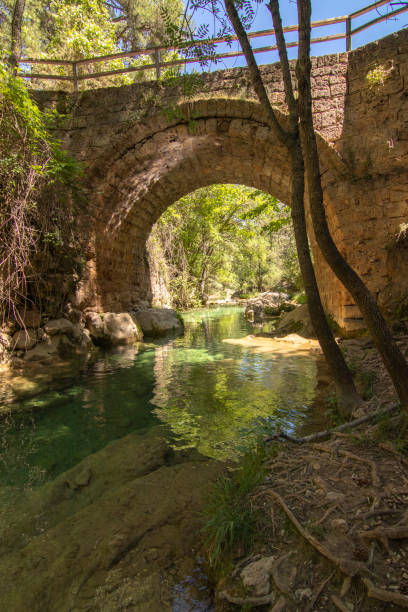 Trails with wonderful views of the Sierra De Cazorla, Spain. Nature tourism concept.