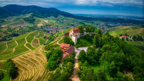 castelo staufenberg - black forest - fotografias e filmes do acervo