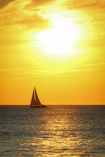 Sunset in Costa Rica.