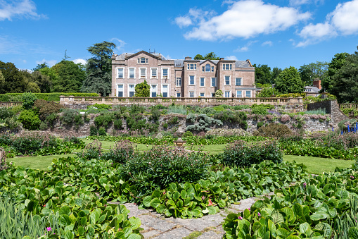 Taunton.Somerset.United Kingdom.May 28th 2022.View of Hestercombe house and gardens in Somerset