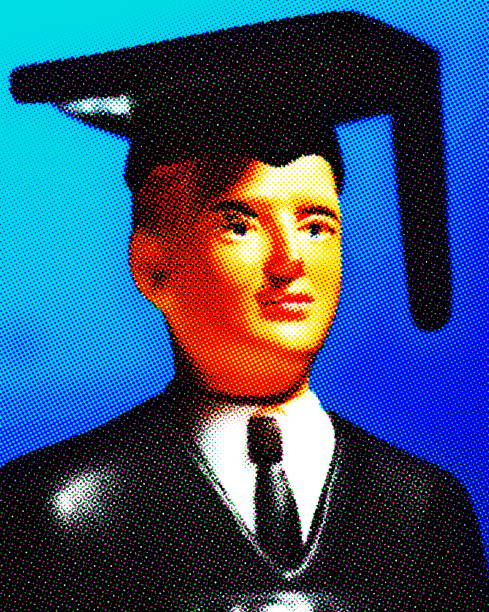 istock Male Graduate in Cap and Gown 1401990084