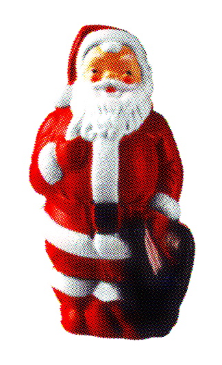 Plastic Santa Claus