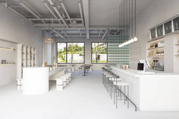 istock Coffee Shop and Cafe Lounge Restaurant 1402014383