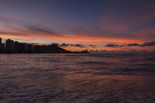 Panorama of the city of Rio de Janeiro as seen from the Corcovado mountain.