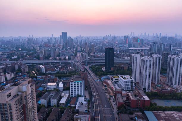 istock aerial photography city scenery 1402026407
