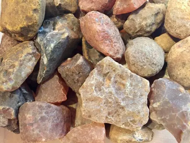 Rocks rock: rough carnelian