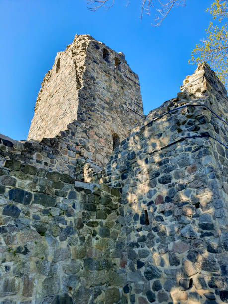 istock Sankt Olof's Church ruin 1402040235