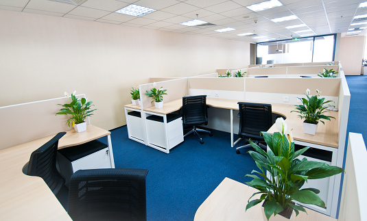 Modern office interior, empty