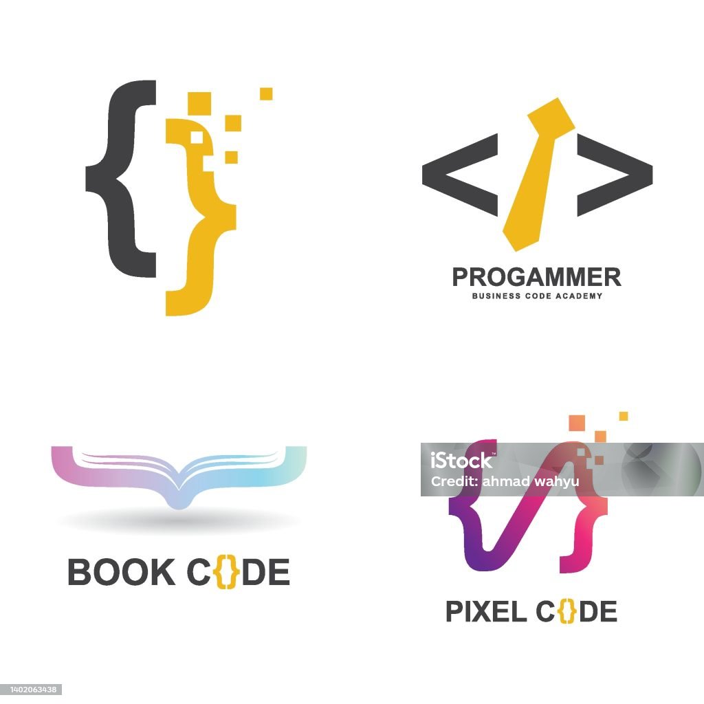 Programming Code Technology Logo Stock Illustration - Download Image ...