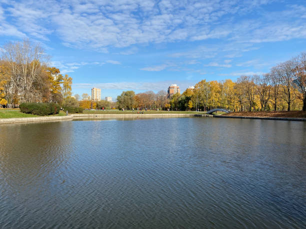 istock park in autumn at dry sunny fall day 1402064334