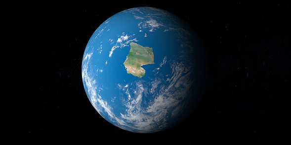 Ancient Vaalbara Supercontinent in planet earth