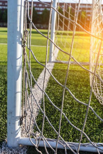 вратари - soccer goal net winning стоковые фото и изображения