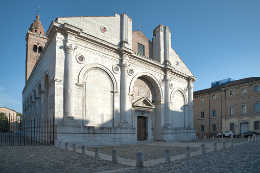 The Malatestiano Temple in Rimini adriatic coast Emilia Romagna Italy