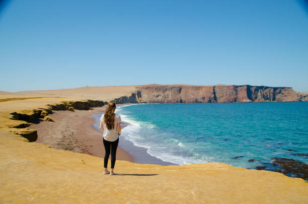 перу - car beach peru adventure стоковые фото и изображения