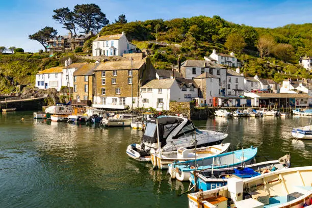 Photo of Polperro in Cornwall, England