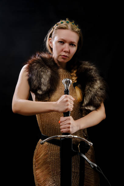 istock young viking woman 1402093284