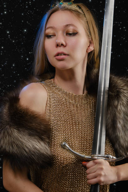 istock young viking woman 1402093428