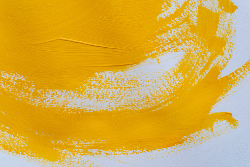 Paint in yellow