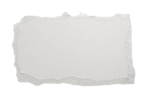istock White ripped paper torn edges strips isolated on white background 1402094414