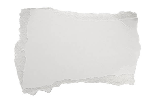 istock White ripped paper torn edges strips isolated on white background 1402094426
