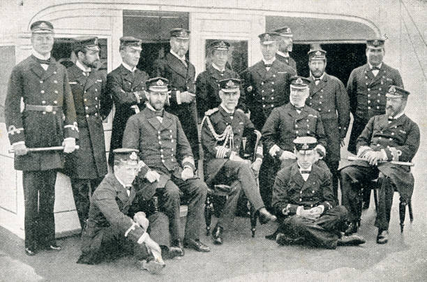 istock RMS HMY Victoria and Albert captains and officers 1402097692