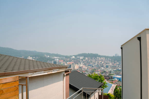Yeonhui-dong city view in Seoul, Korea