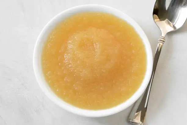 Applesauce in a Bowl