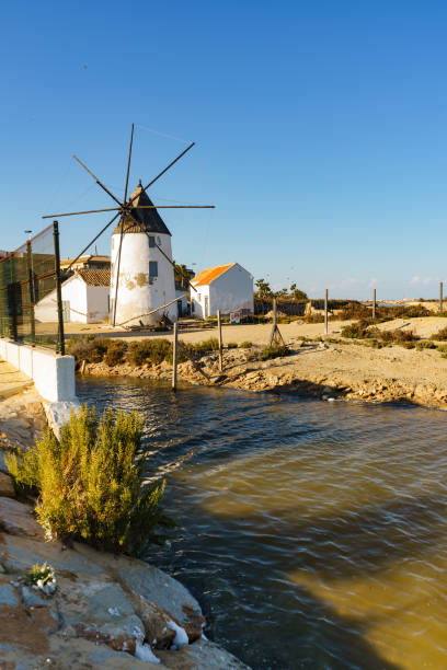 istock Windmill in San Pedro del Pinatar, Spain 1402148326