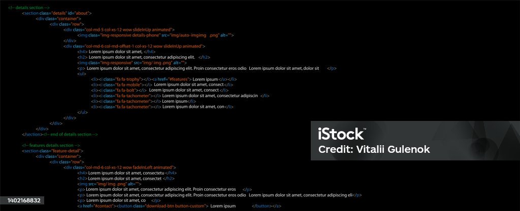Software Development Abstract Technology Code And Script Background ...