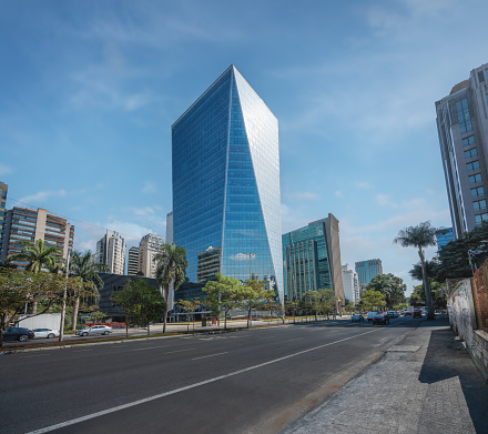 Faria Lima Avenue - city financial center  - Sao Paulo, Brazil
